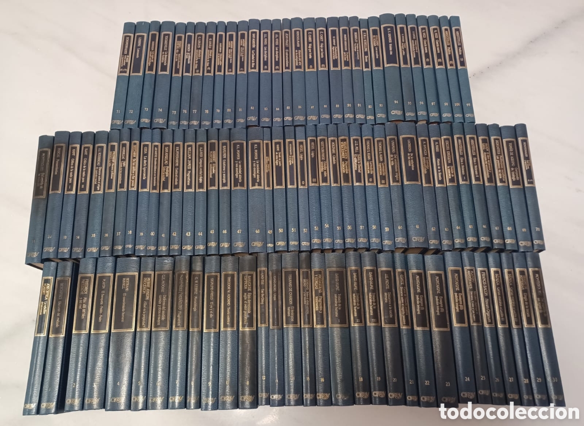 Libros de segunda mano: Colecci&oacute;n completa historia del pensamiento, del 1 al 100 m&aacute;s ortega y Gasset, orbis, 1985