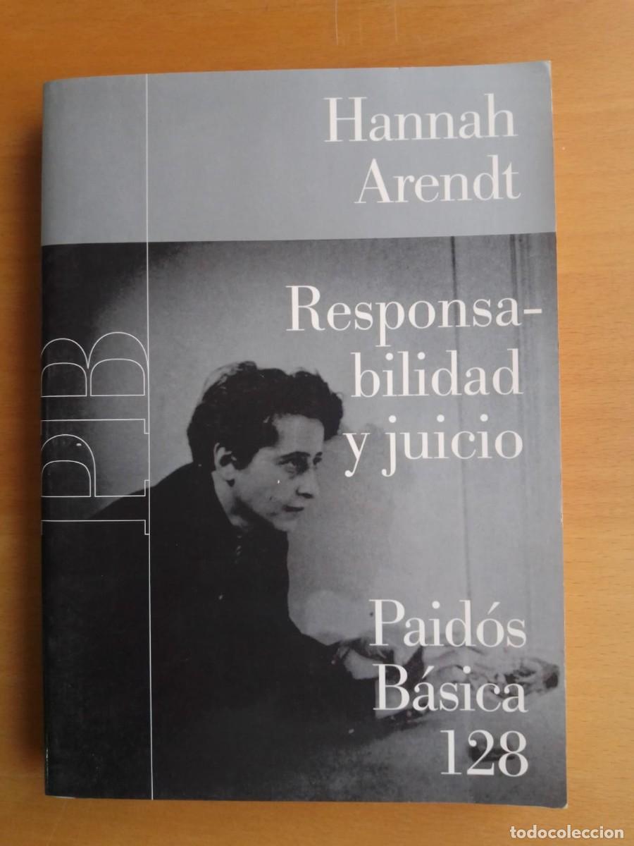 Libros de segunda mano: Responsabilidad y juicio, de Hannah Arendt