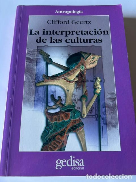 Libros de segunda mano: La interpretaci&oacute;n de las culturas -Clifford Geertz-