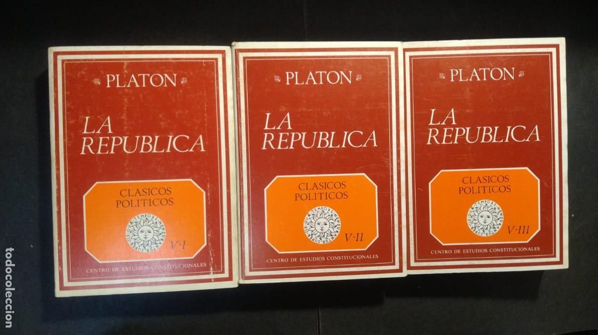 Libros de segunda mano: LA REPUBLICA I,II,III - PLAT&Oacute;N (BILINGUE GRIEGO/CASTELLANO)