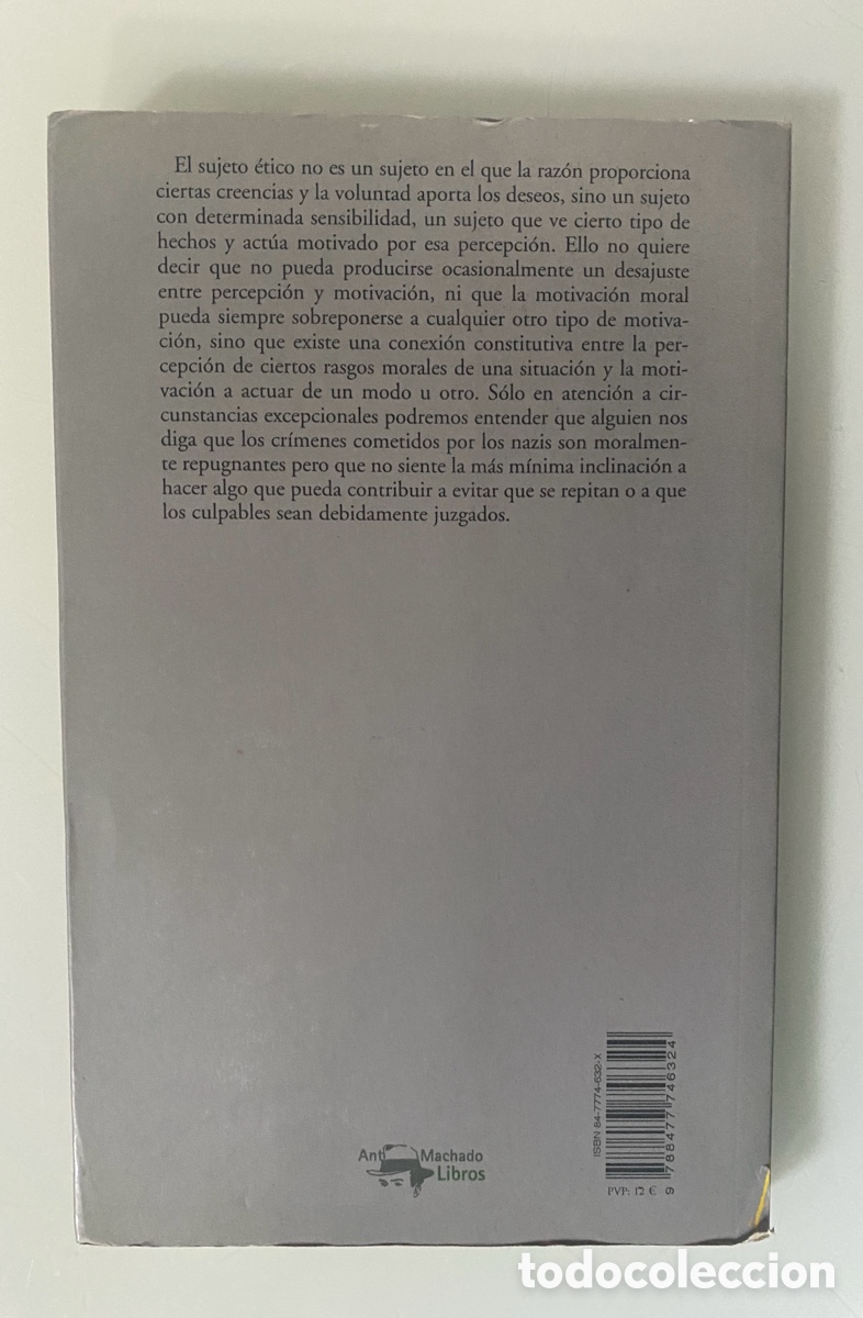 Libros de segunda mano: Un lugar para la moral - CORB&Iacute;, Josep E. - Foto 2