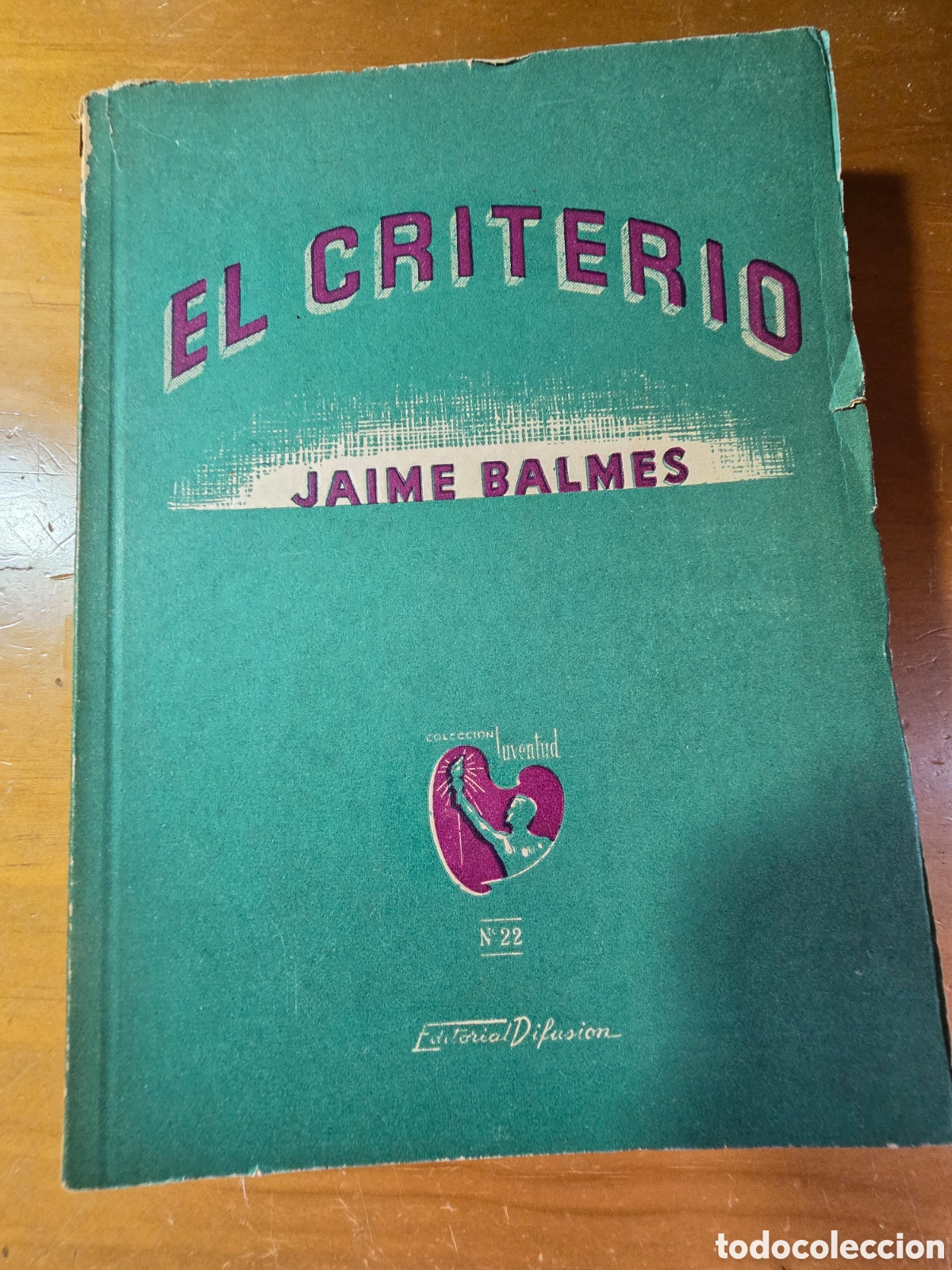 Libros de segunda mano: El criterio, Jaime Balmes - Foto 1