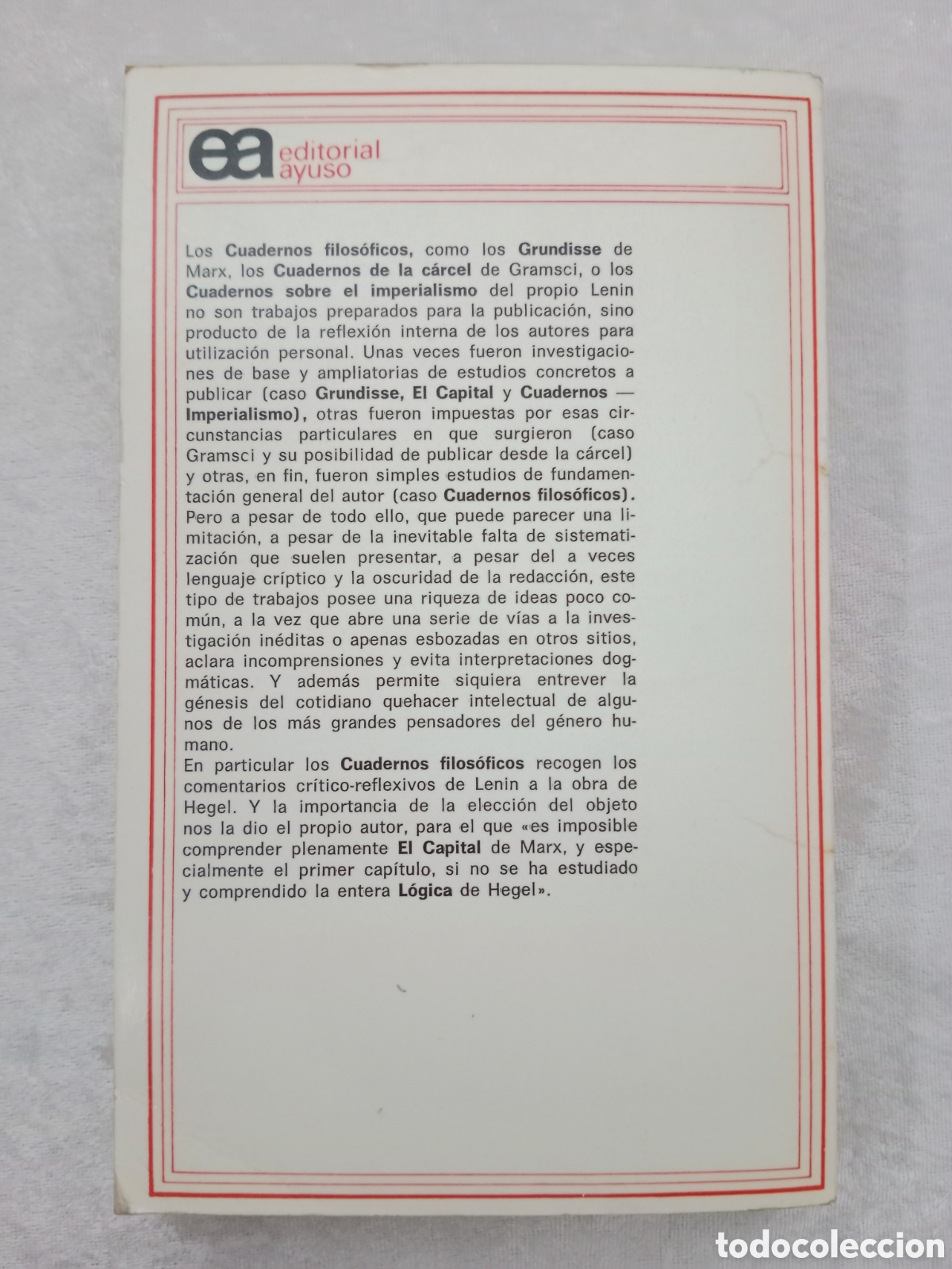 Libros de segunda mano: CUADERNOS FILOS&Oacute;FICOS, LENIN - Foto 4