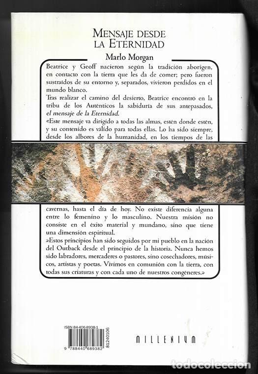 Libros de segunda mano: Mensaje desde la eternidad (Millenium) Ediciones B. 1&ordf; edici&oacute;n. 1998 - Foto 2