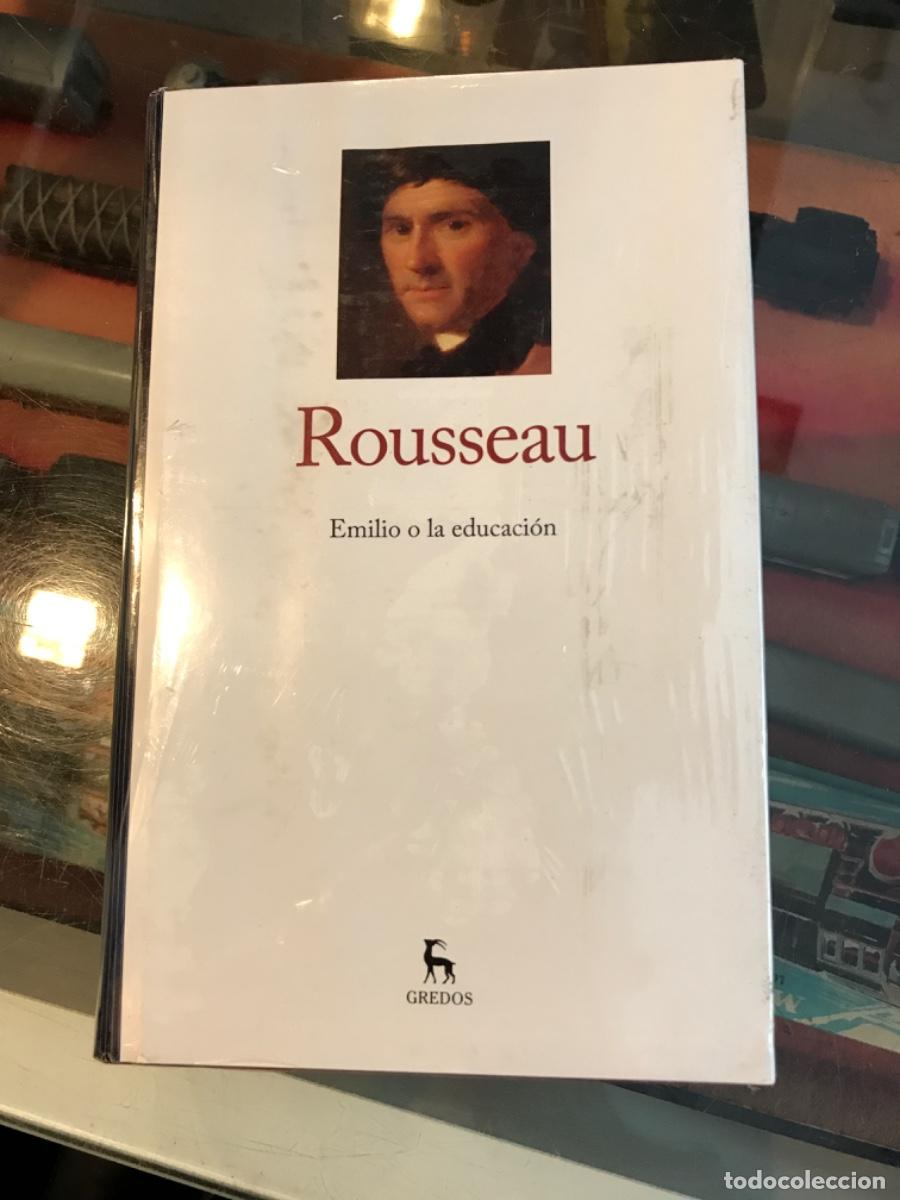 Libros de segunda mano: ROUSSEAU. EMILIO O LA EDUCACI&Oacute;N. ED. GREDOS (PRECINTADO)