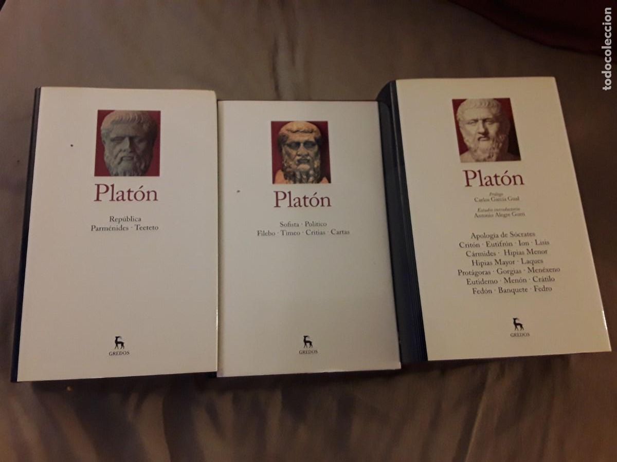 Libros de segunda mano: Plat&oacute;n I,II y III. Gredos. - Foto 1