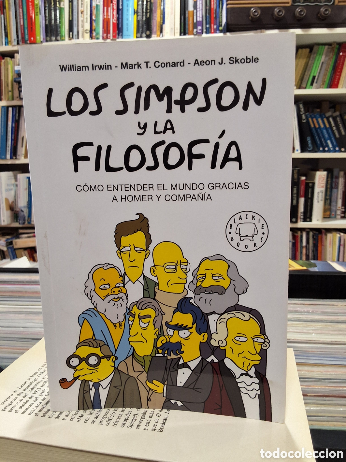 Libros de segunda mano: LOS SIMPSON Y LA FILOSOFIA - W. IRVIN - M. CONARD - A. SKOBLE