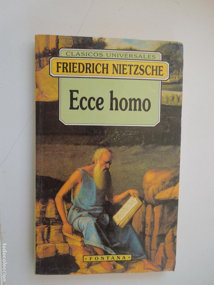 Libros de segunda mano: ECCE HOMO - FRIEDRICH NIETZSCHE - CL&Aacute;SICOS UNIVERSALES - EDICOMUNICACI&Oacute;N 1997.