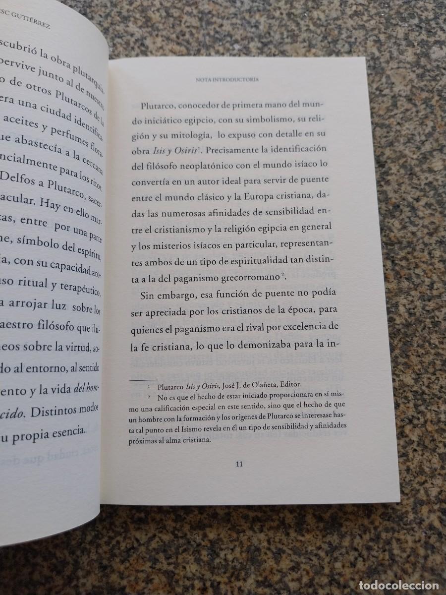Libros de segunda mano: SOBRE EL AMOR A LAS RIQUEZAS -- PLUTARCO -- - Foto 2