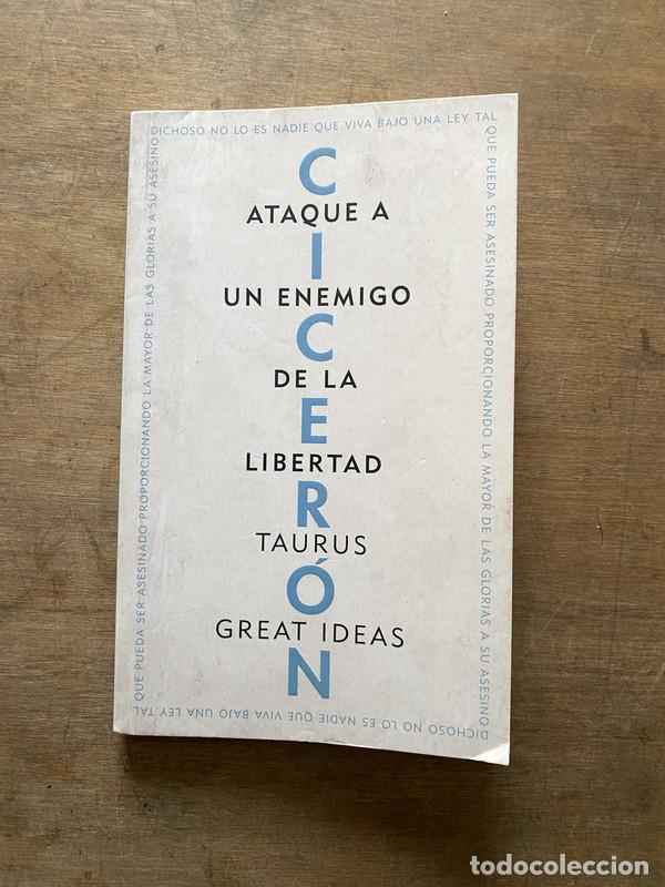 Libros de segunda mano: Ataque a un enemigo de la libertad - Ciceron