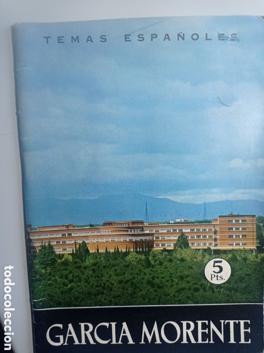 Libros de segunda mano: RECORRIDO VITAL Y FILOS&Oacute;FICO DEL PROF. MANUEL GARC&Iacute;A MORENTE.