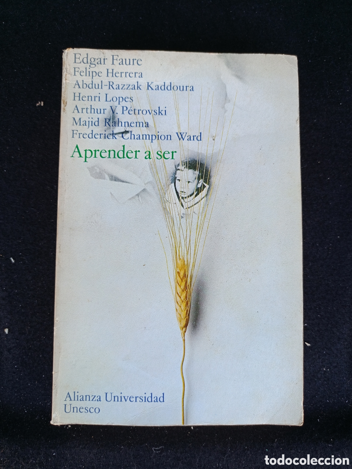 Libros de segunda mano: APRENDER A SER. EDGAR FAURE. ALIANZA UNIVERSIDAD. UNESCO. 8&ordf; EDC. 1981.(*)