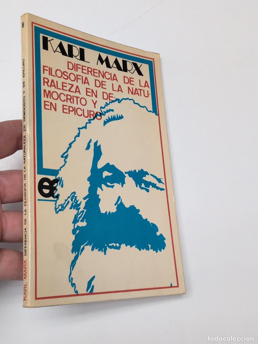 Libros de segunda mano: Diferencia de la filosof&iacute;a de la naturaleza en Dem&oacute;crito y Epicuro - Marx, Karl