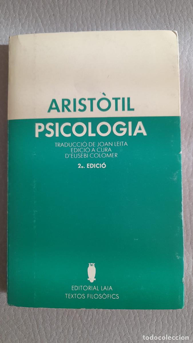 Libros de segunda mano: Arist&ograve;til. Psicologia