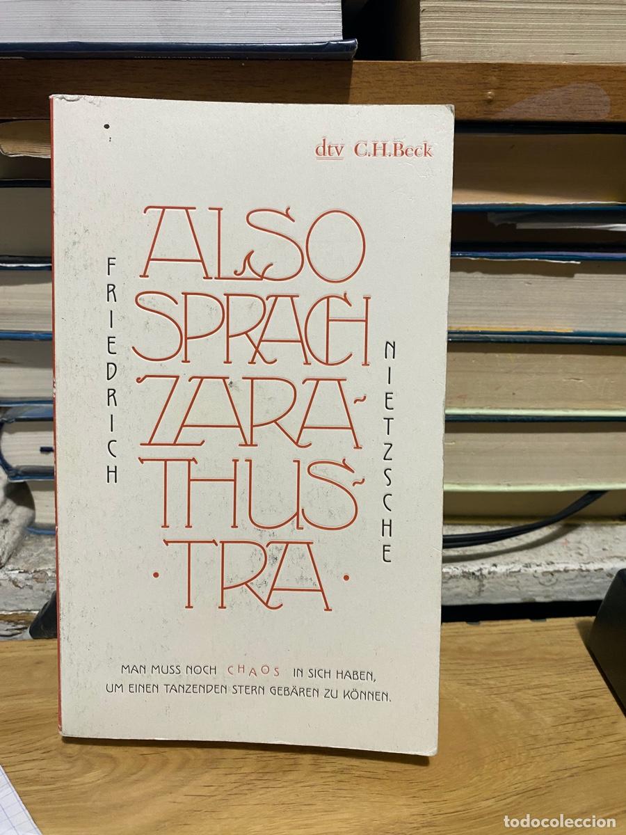 Libros de segunda mano: ALSO SPRACH ZARATHUSTRA, FRIEDRICH NIETZSCHE, C.H.BECK