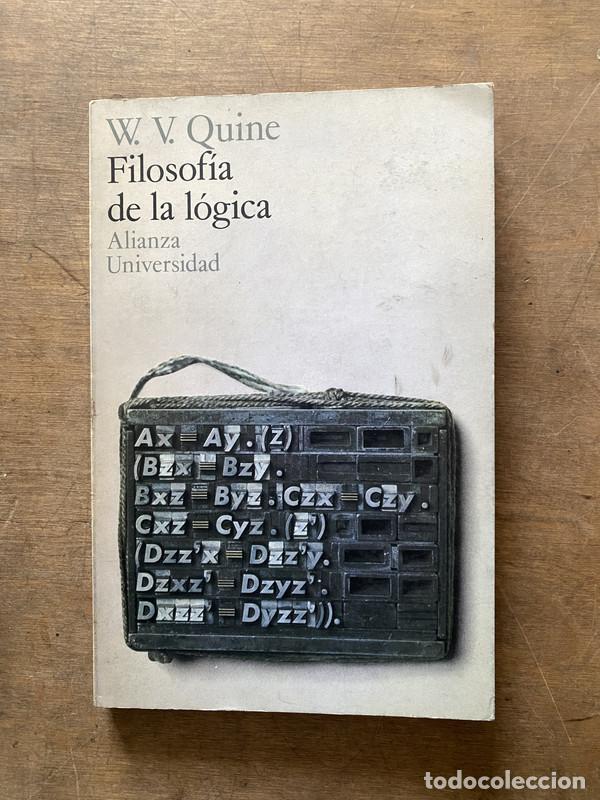Libros de segunda mano: Filosofia de la logica - Quine W. V.