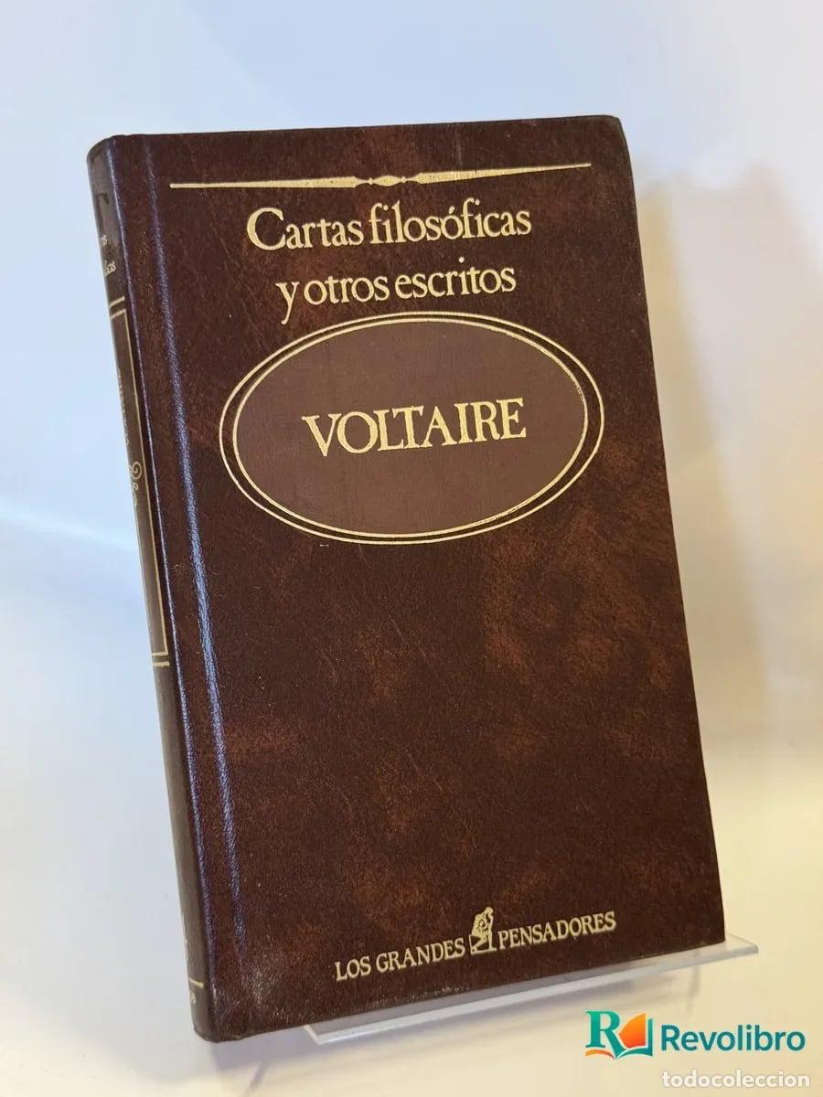 Libros de segunda mano: Cartas filos&oacute;ficas y otros escritos - Voltaire