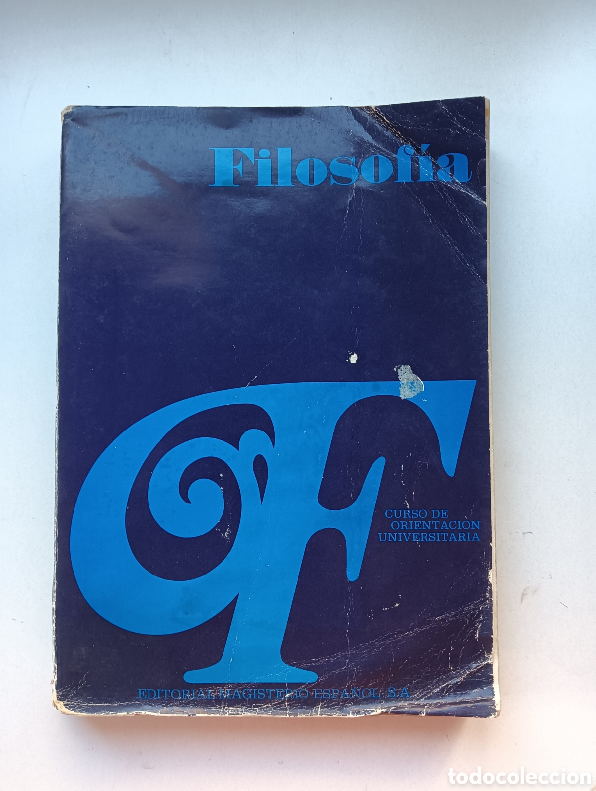Libros de segunda mano: Filosof&iacute;a COU Bru&ntilde;o. Magisterio espa&ntilde;ol. 1975