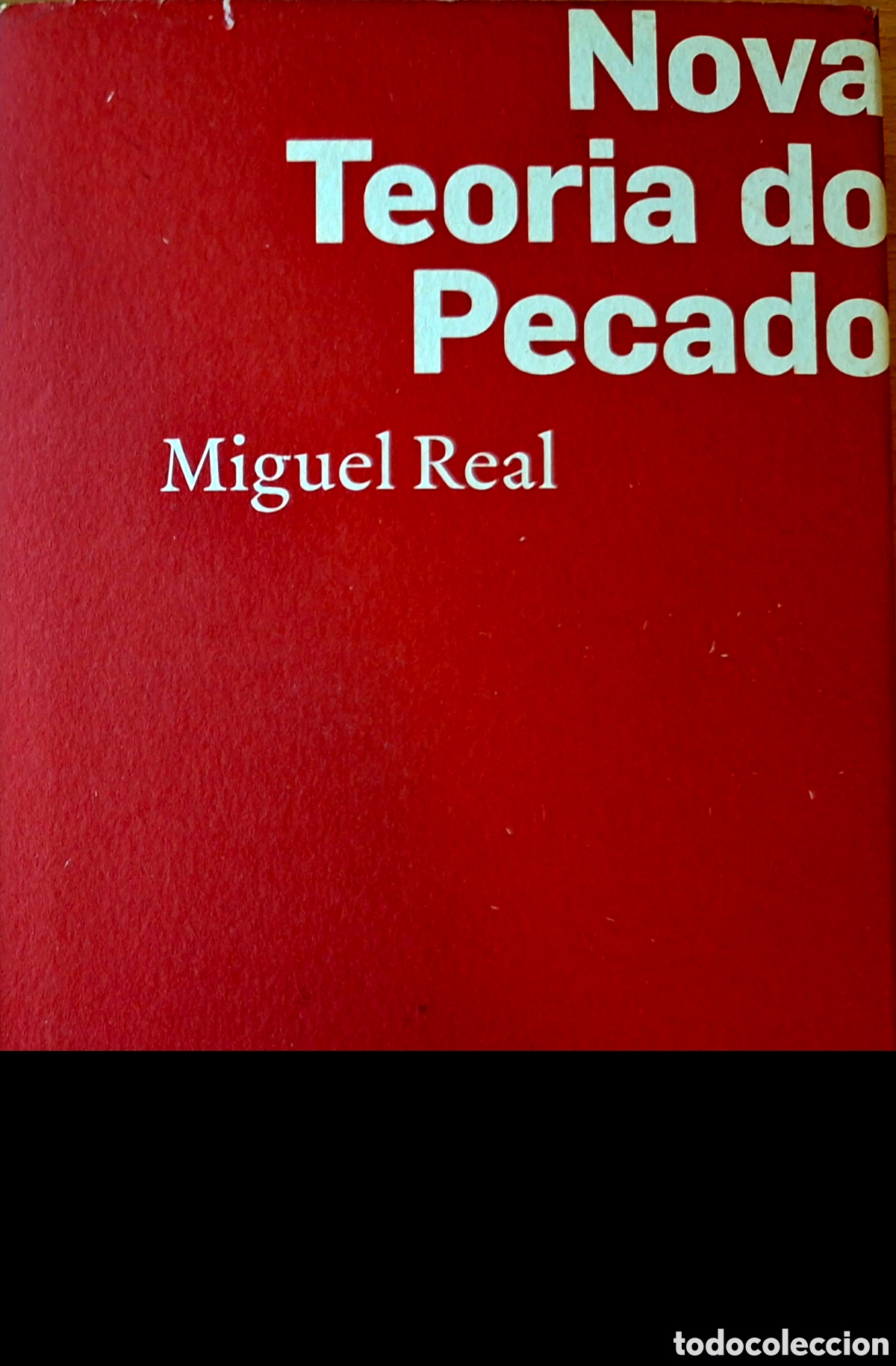 Libros de segunda mano: MIguel Real, NOVA TEORIA DO PECADO. Dom Quixote, 2017