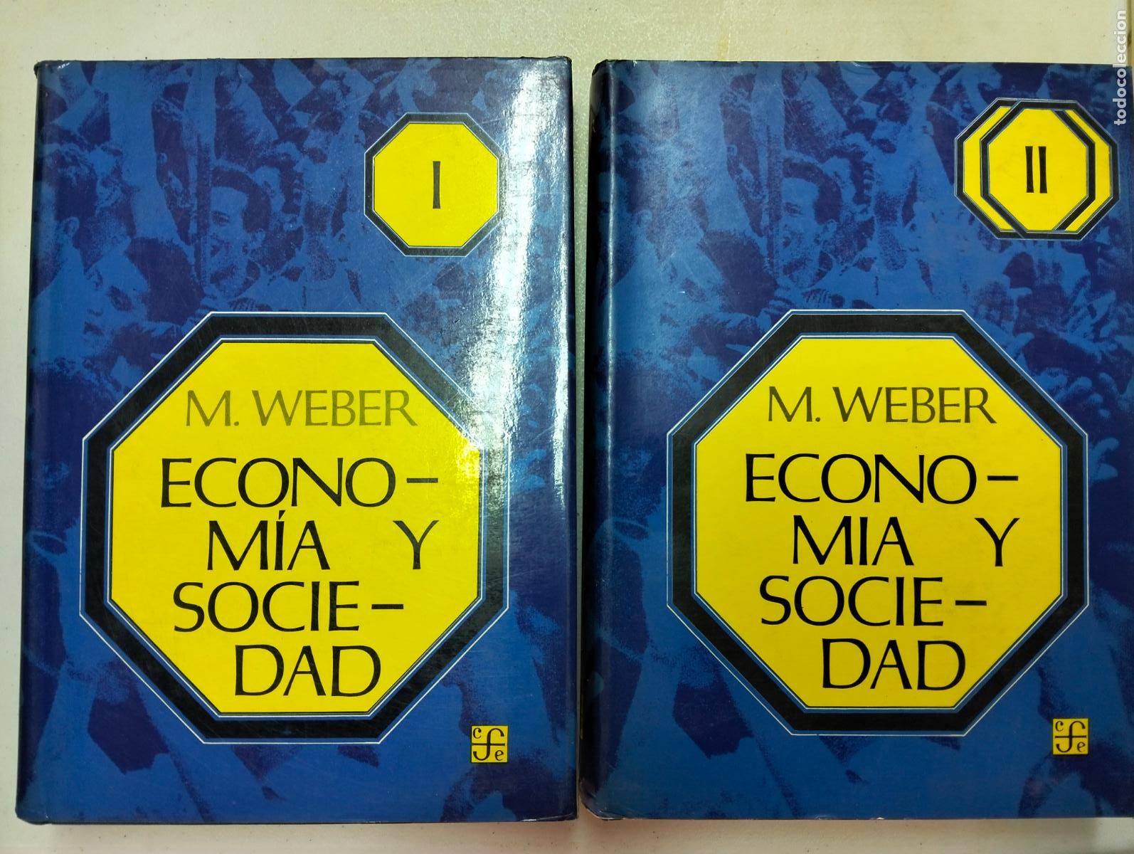 Libros de segunda mano: Ensayo. Economia y Sociedad, Max Weber, ed. Fondo Cultura, 1969 Obra Completa, VISITA CATALOGO L55