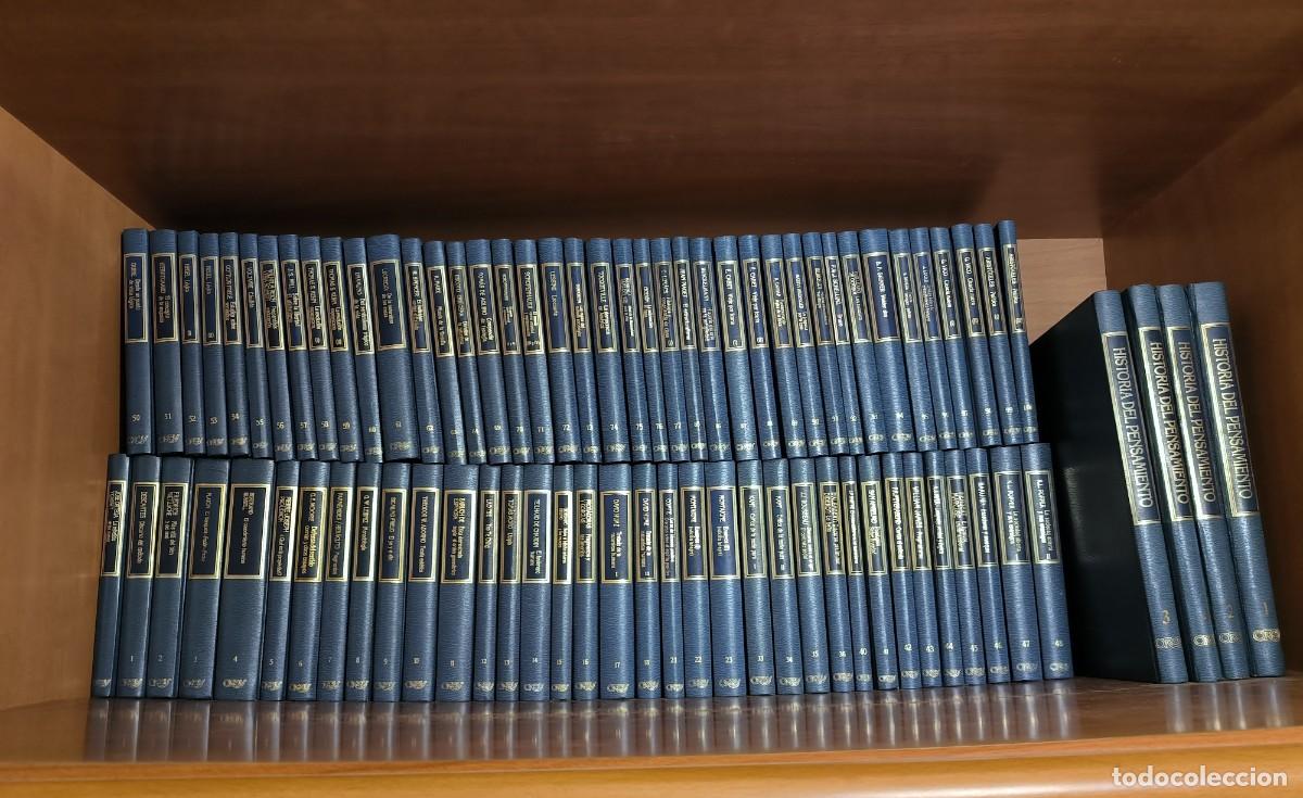 Libros de segunda mano: Historia del Pensamiento, colecci&oacute;n de 105 libros editada por Orbis en 1983