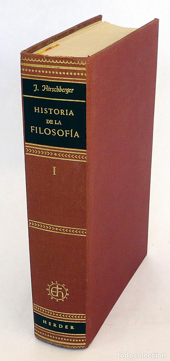 Libros de segunda mano: Historia de la filosofia, tomo I y II, Johannes Hirschberger