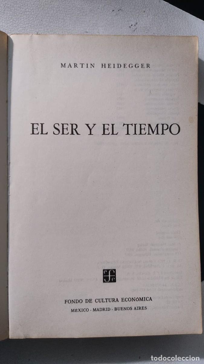 Libros de segunda mano: Lote 5 LIBROS de y sobre Heidegger - Foto 16