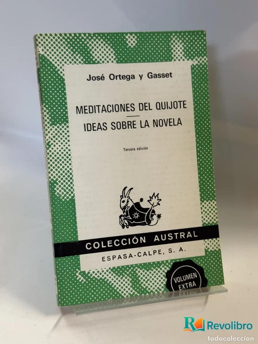 Libros de segunda mano: Meditaciones del Quijote Ideas sobre la novela - Jos&eacute; Ortega y Gasset