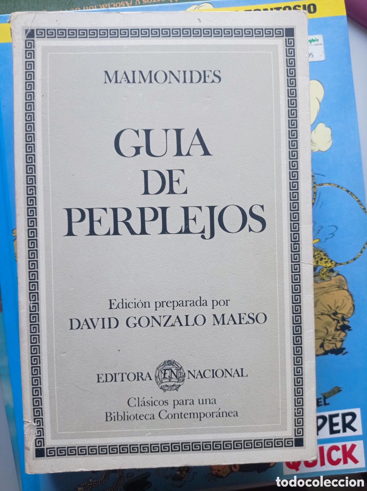 Libros de segunda mano: MAIM&Oacute;NIDES. GU&Iacute;A DE PERPLEJOS. 3DITORA NACIONAL. FILOSOF&Iacute;A.
