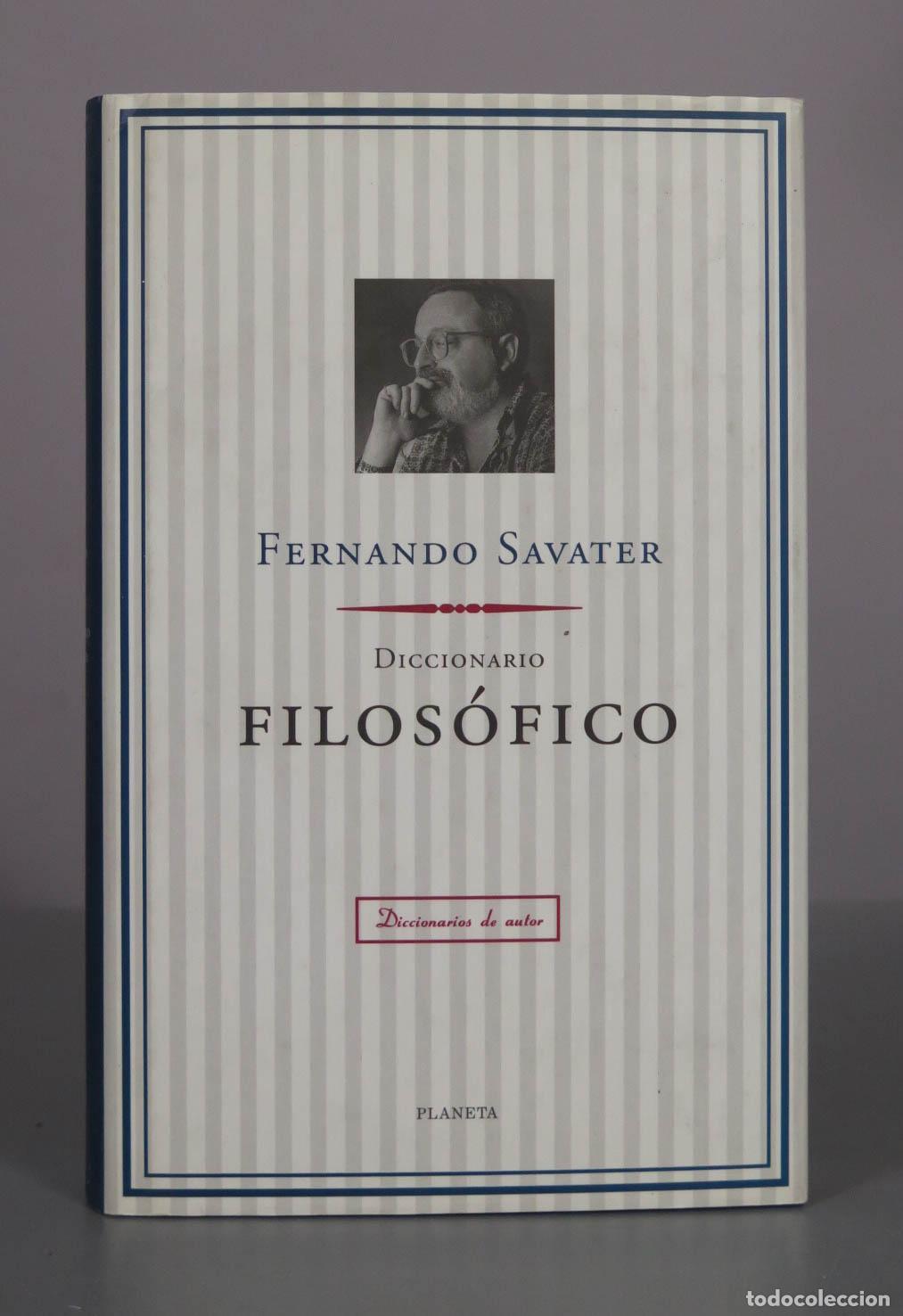 Libros de segunda mano: Diccionario filos&oacute;fico - Fernando Savater - Editorial Planet