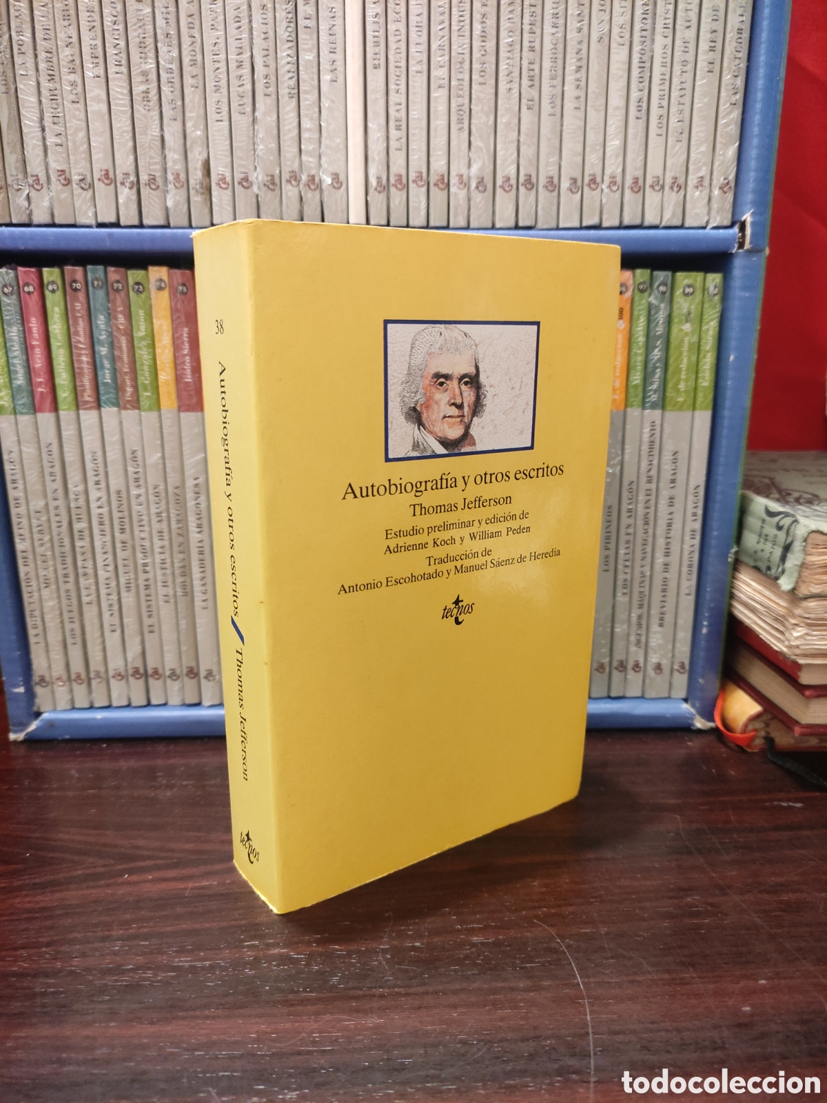 Libros de segunda mano: AUTOBIOGRAF&Iacute;A Y OTROS ESCRITOS - THOMAS JEFFERSON