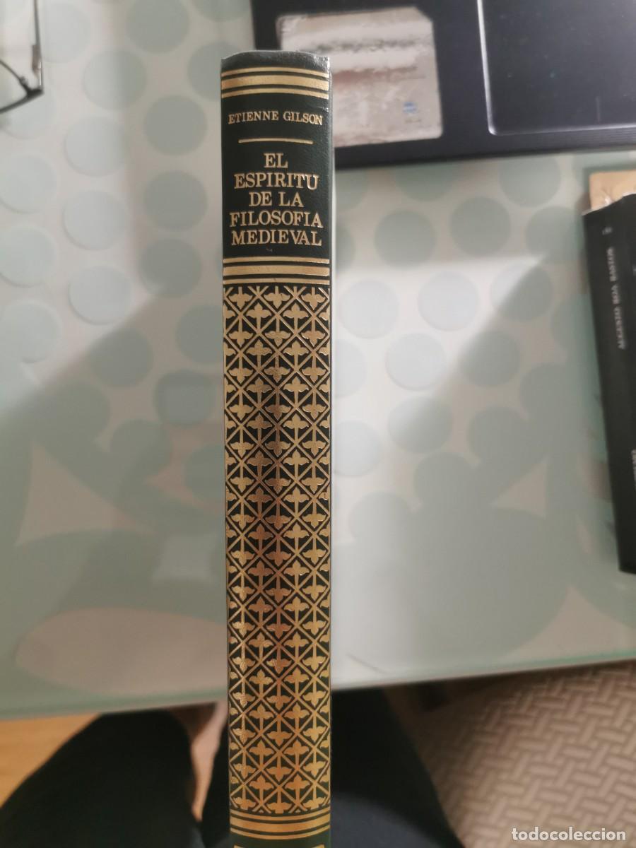 Libros de segunda mano: El esp&iacute;ritu de la filosofia medieval. Gilson. - Foto 2