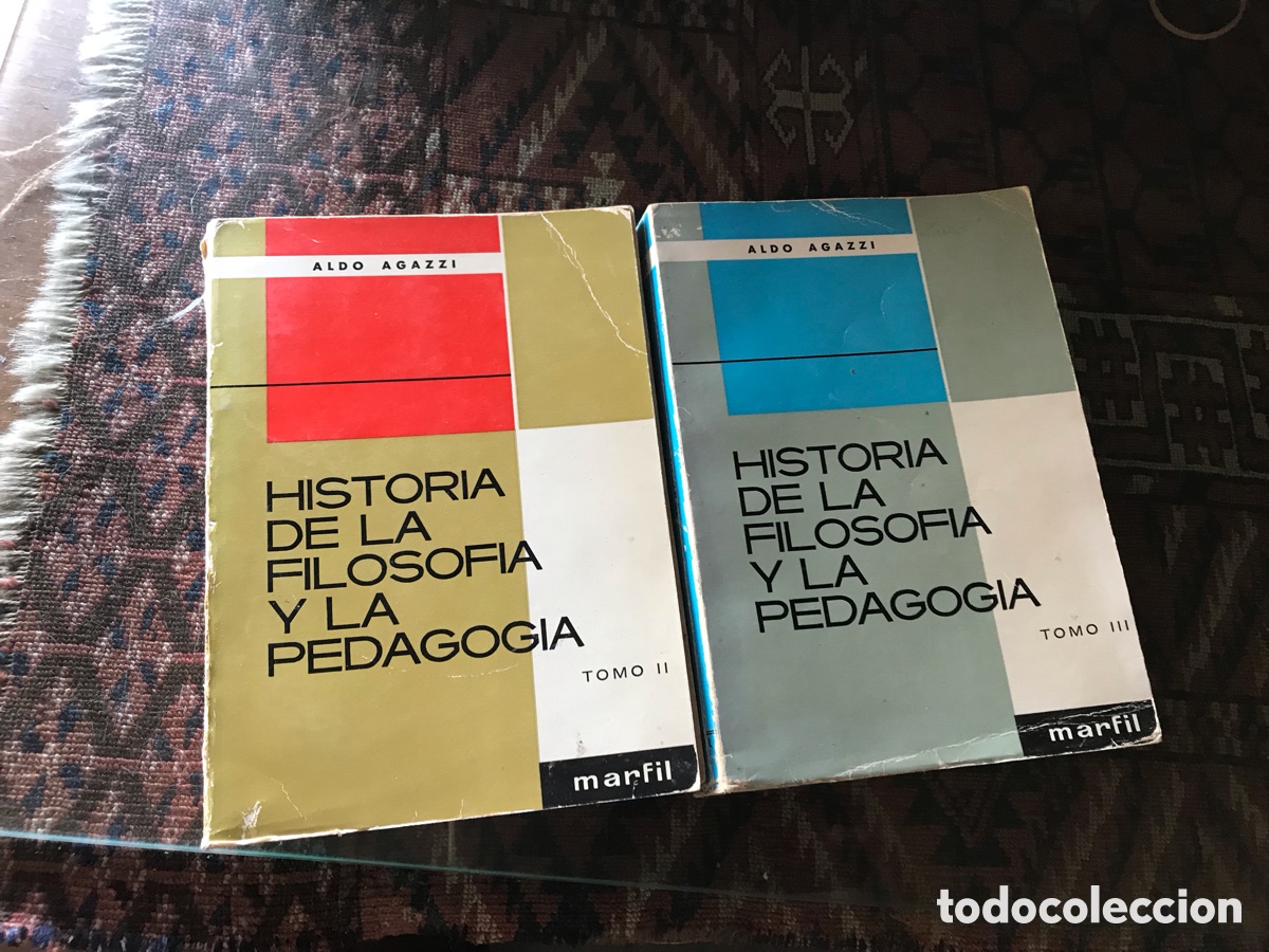 Libros de segunda mano: Historia de la filosof&iacute;a y la pedagog&iacute;a. Tomo II y III. Aldo Agazzi