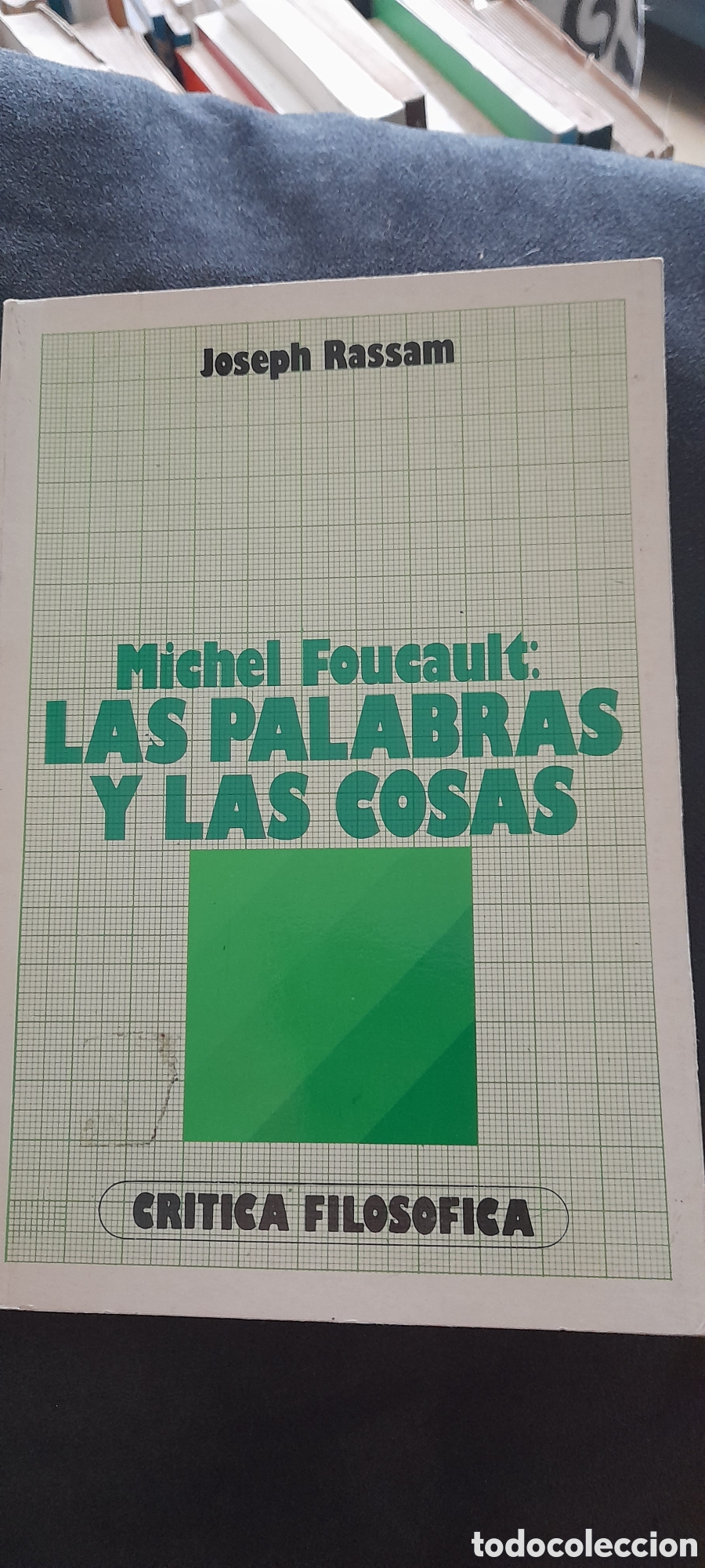 Libros de segunda mano: Michel Foucault. Las palabras y las cosas. Joseph Rassam