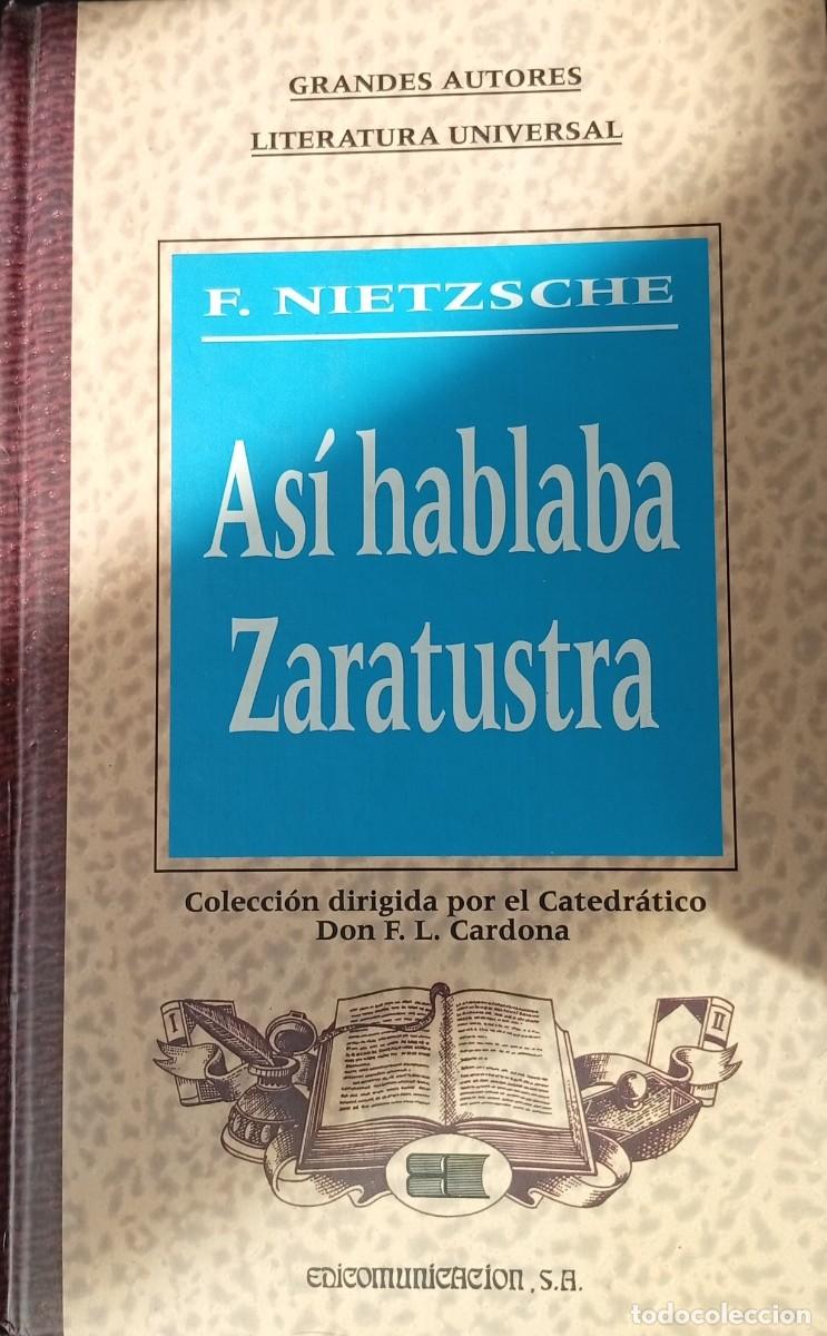 Libros de segunda mano: As&iacute; hablaba Zaratustra