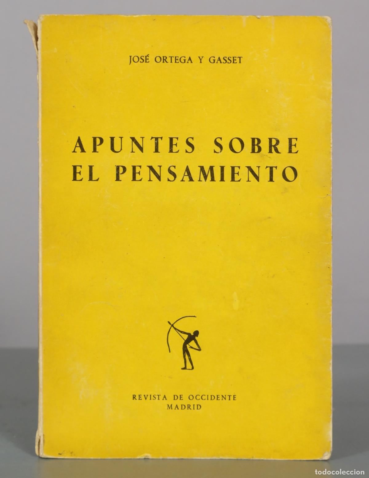 Libros de segunda mano: Apuntes sobre el pensamiento - Jos&eacute; Ortega y Gasset - Revista de Occidente