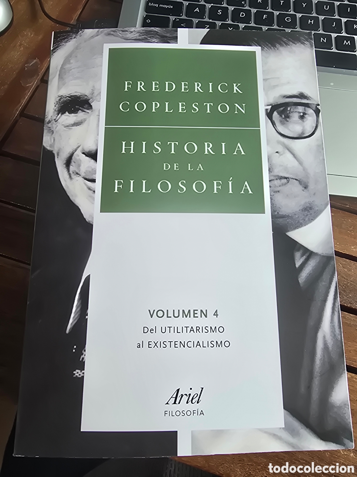 Libros de segunda mano: Historia de la filosof&iacute;a IV Del utilitarismo al existencialismo Frederick Copleston ARIEL 2026