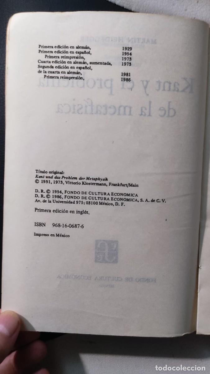 Libros de segunda mano: Lote 5 LIBROS de y sobre Heidegger - Foto 10