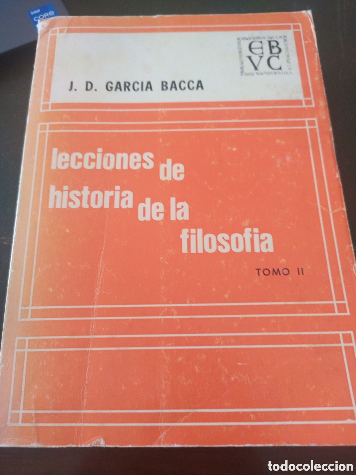 Libros de segunda mano: Lecciones de historia de la filosofia. Garcia Bacca. Tomo 2