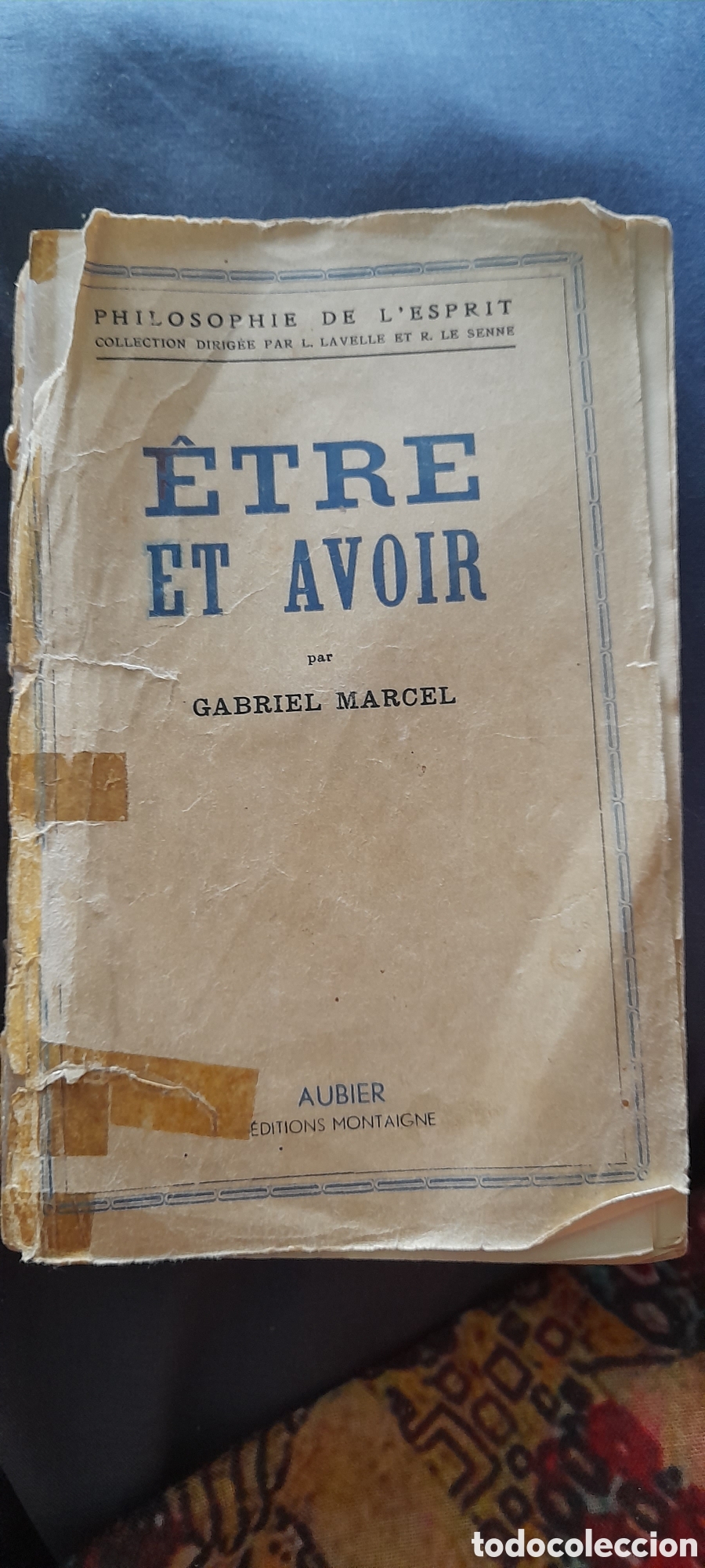 Libros de segunda mano: Etre et avoir. Gabriel Marcel