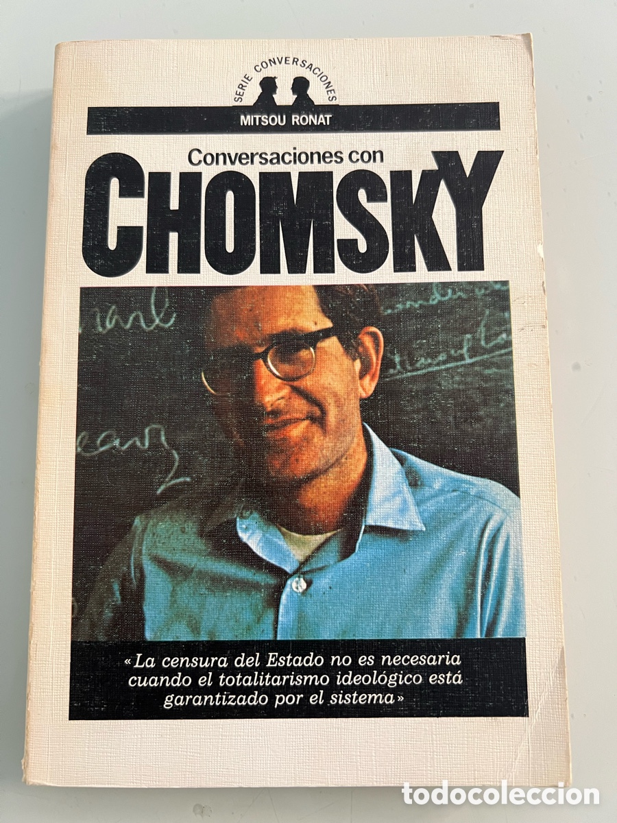 Libros de segunda mano: Conversaciones con Noam Chomsky. Mitsou Ronat. Editorial Granica 1978