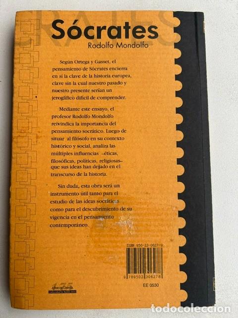 Libros de segunda mano: S&oacute;crates -Rodolfo Mondolfo- - Foto 2