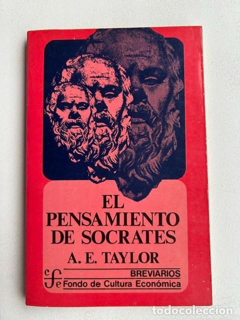 Libros de segunda mano: El pensamiento de S&oacute;crates -A.E.Taylor-