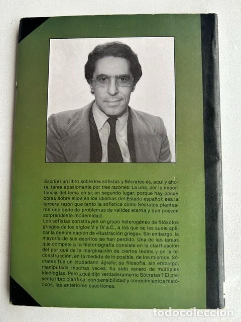 Libros de segunda mano: La sof&iacute;stica y S&oacute;crates -Antonio Alegre- - Foto 2