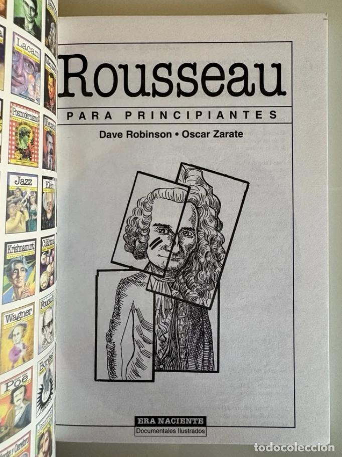 Libros de segunda mano: Rousseau para Principiantes - Foto 4