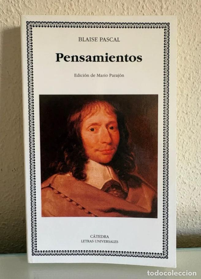 Libros de segunda mano: Pascal, Blaise: Pensamientos