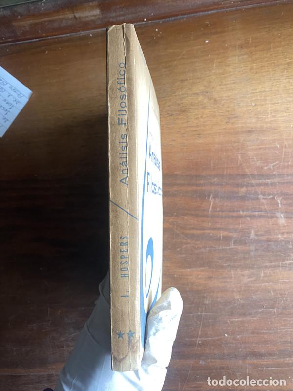 Libros de segunda mano: Analisis Filosofico - Hospers J.