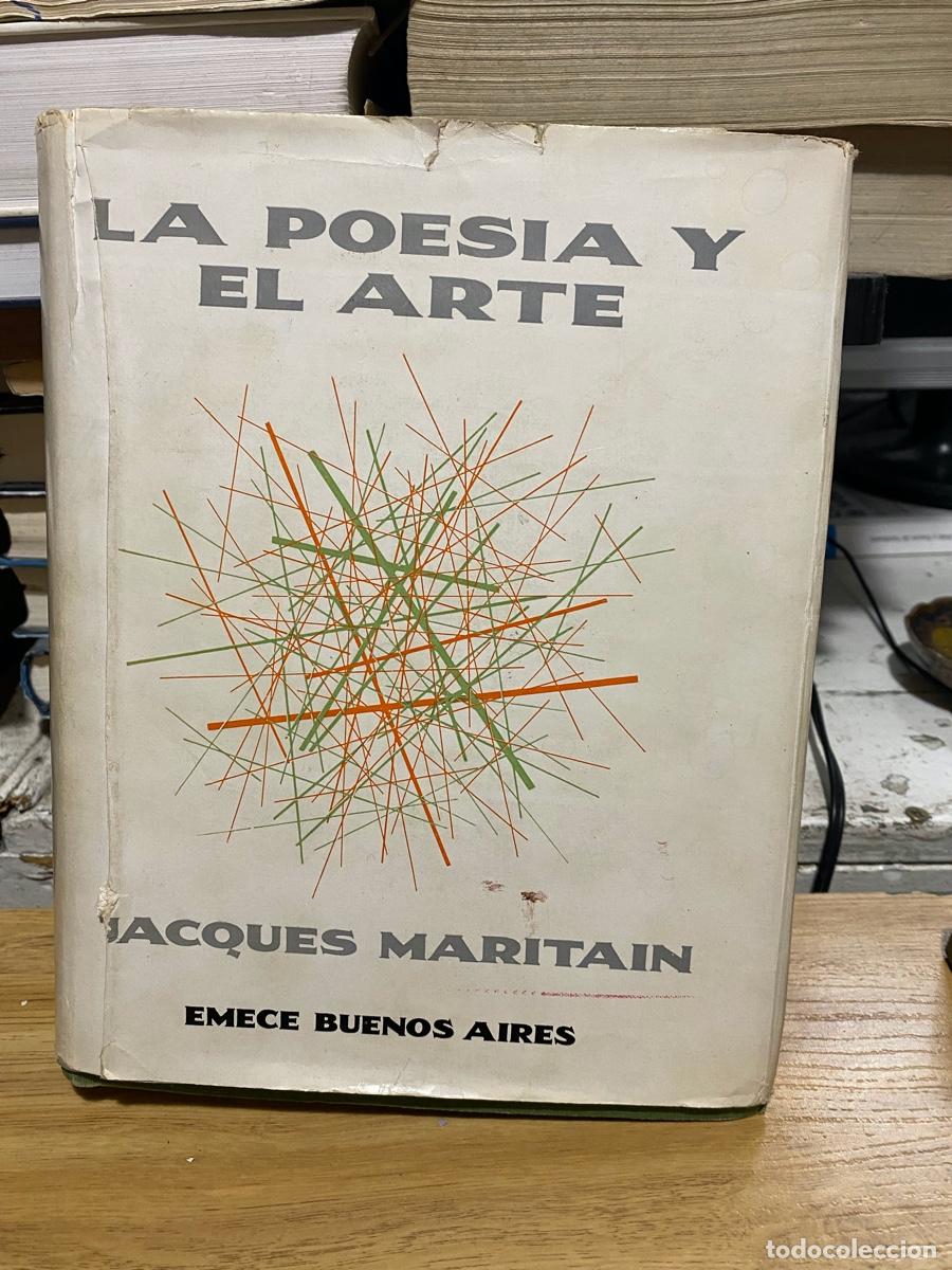 Libros de segunda mano: LA POESIA Y EL ARTE, JACQUES MARITAIN, EMECE Buenos Aires