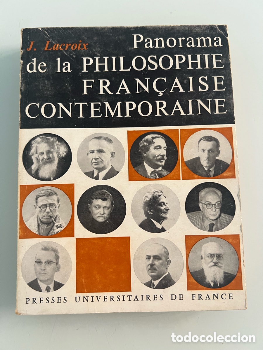 Libros de segunda mano: Panorama de la Philosophie Francaise Contemporaine. J. Lacroix. 1968.