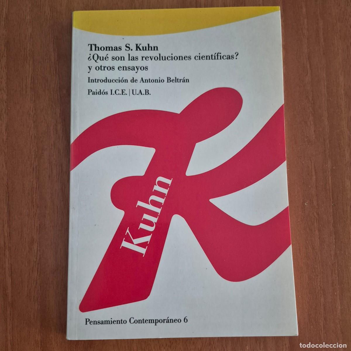 Libros de segunda mano: &iquest;QU&Eacute; SON LAS REVOLUCIONES CIENT&Iacute;FICAS? Y OTROS ENSAYOS - THOMAS S KUHN (1a EDICI&Oacute;N)